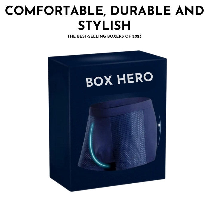 BoxHero™ - Pack of 10 bamboo fiber boxer briefs - Buy 5, get 10