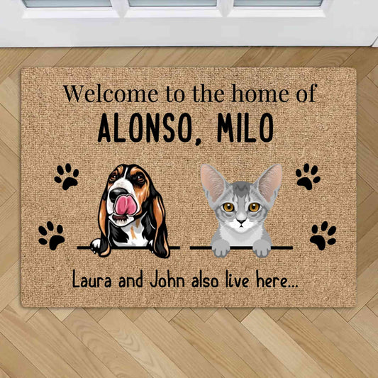 Custom Pet Doormat 🐾