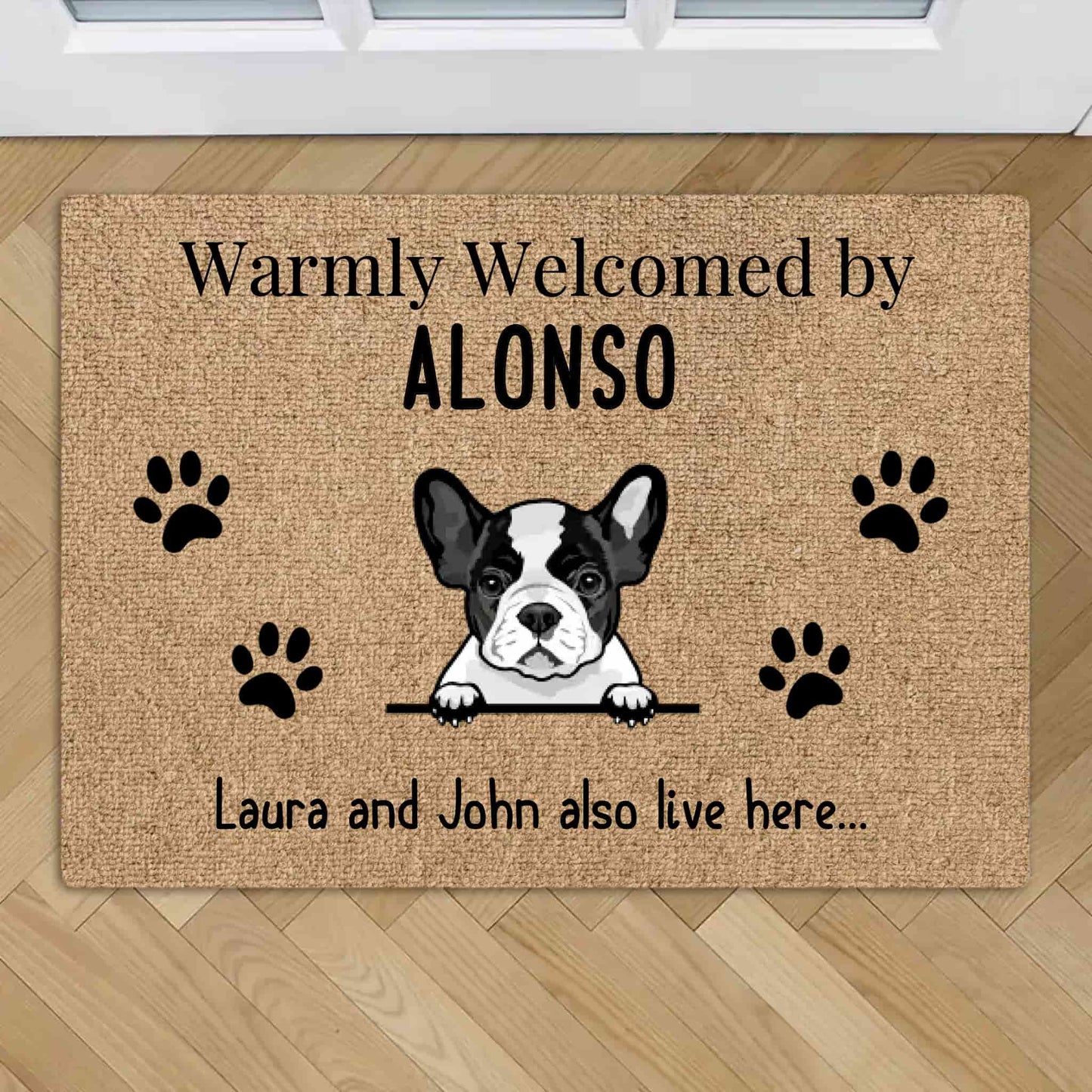 Custom Pet Doormat 🐾